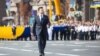 Президент Украины Владимир Зеленский во время парада в честь Дня независимости, 24 августа 2021 года